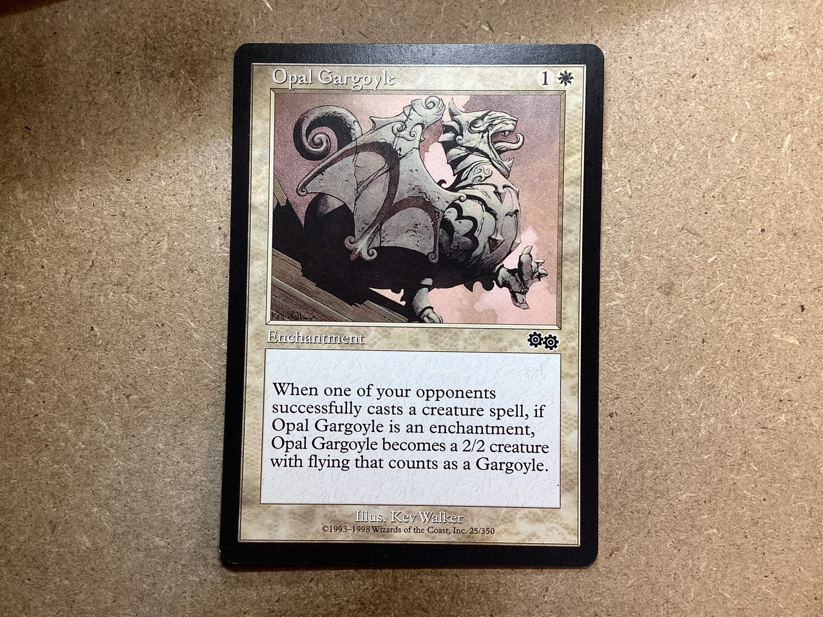 1x Opal Gargoyle [025/350] (Excellent), Ophalen of Verzenden, Zo goed als nieuw, Losse kaart