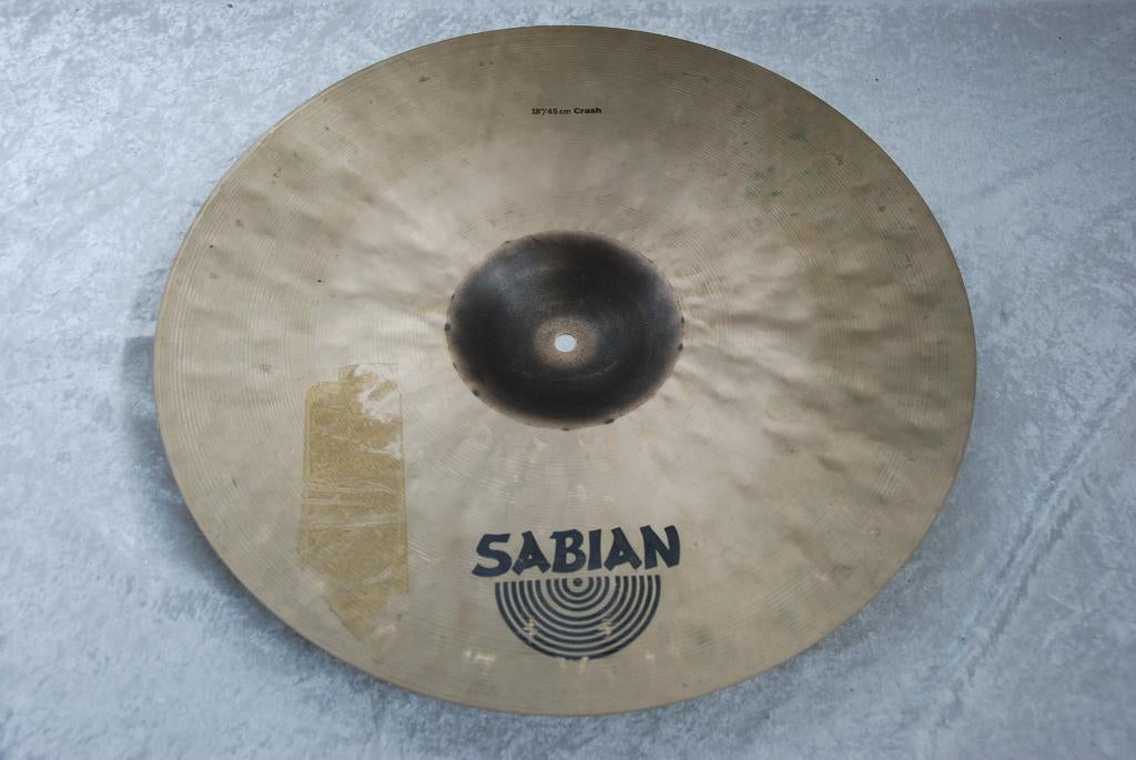 Sabian Artisan crash hand hammered 1366gr 18 inch <25251650>, Muziek en Instrumenten, Sabian, Gebruikt, ., Drums of Percussie