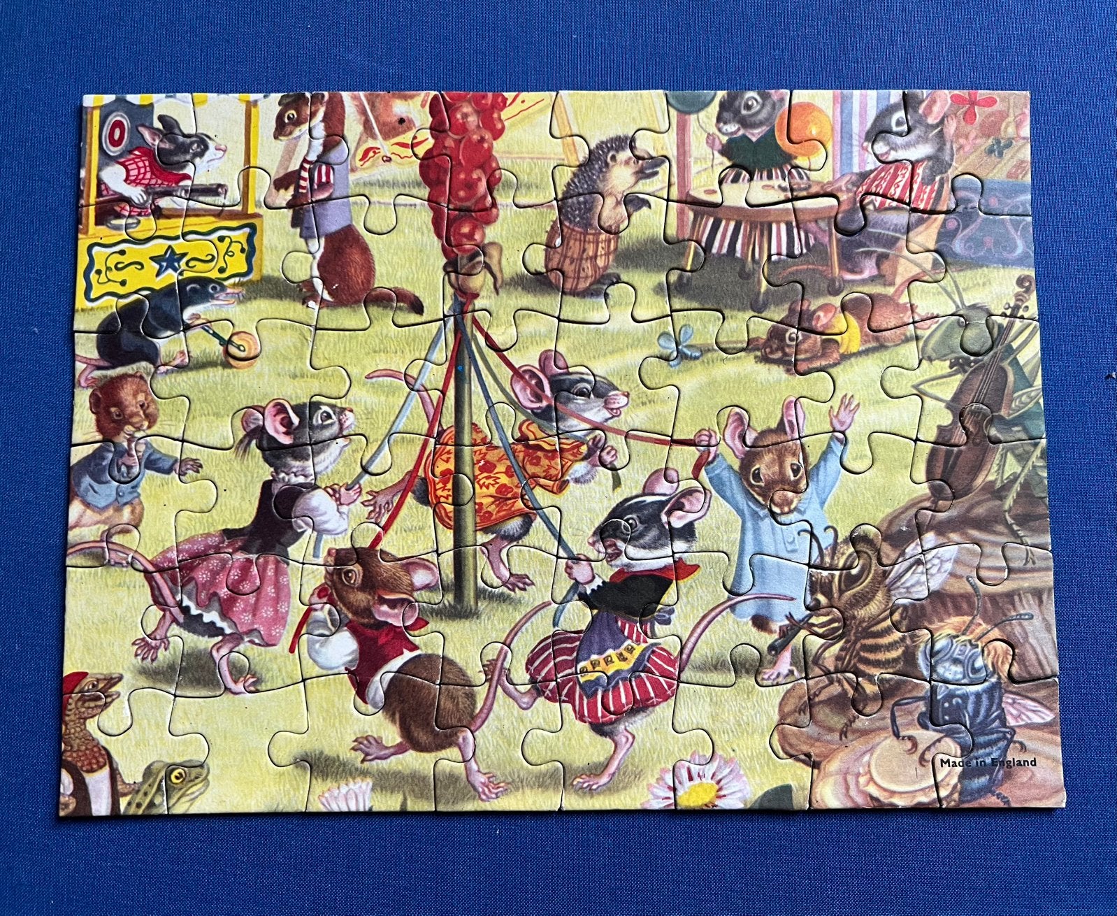 Tower Press Junior Jigsaw Puzzle Jaren '50, Ophalen of Verzenden, Minder dan 500 stukjes, Gebruikt, Legpuzzel