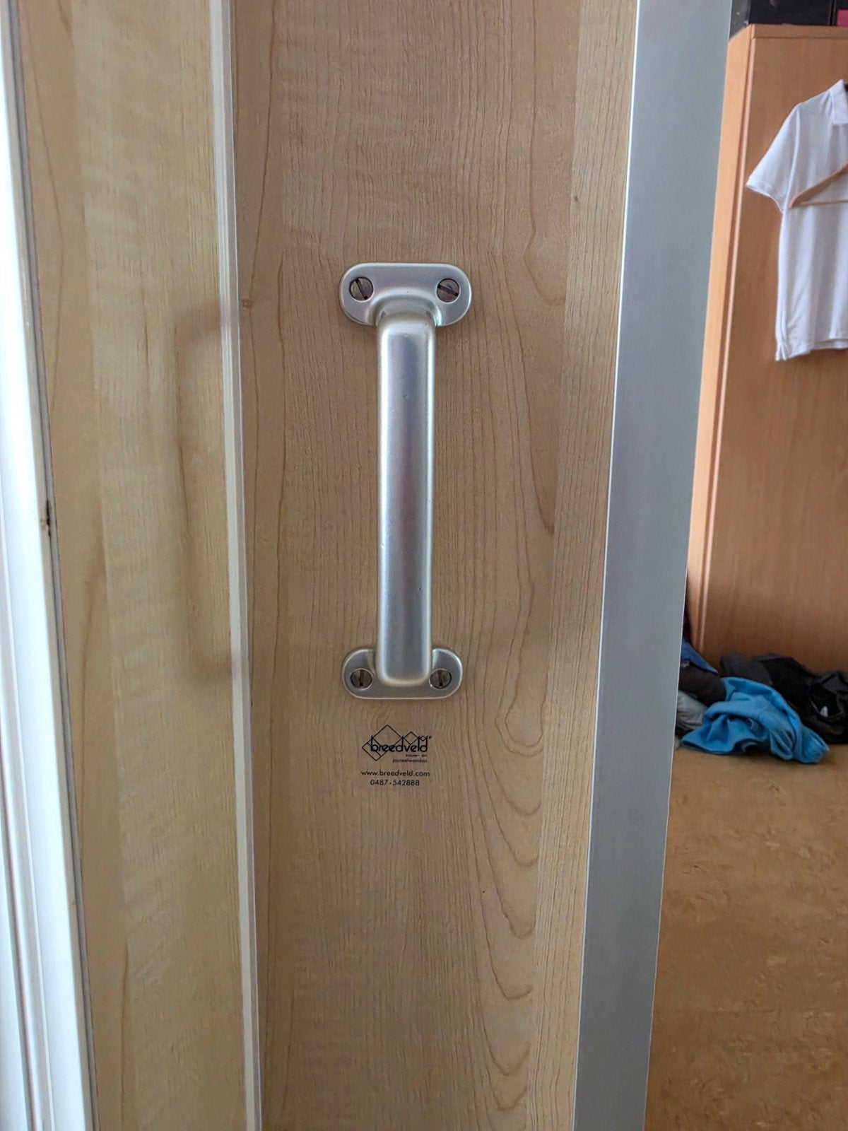 Houten vouwdeur - Breedveld, Gebruikt, Binnendeur, Vouwdeur, Ophalen