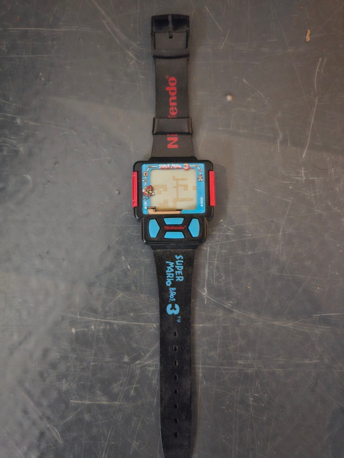 Nostalgisch Super Mario Bros 3 Horloge - Zeon 8319, Ophalen of Verzenden, Jongen of Meisje