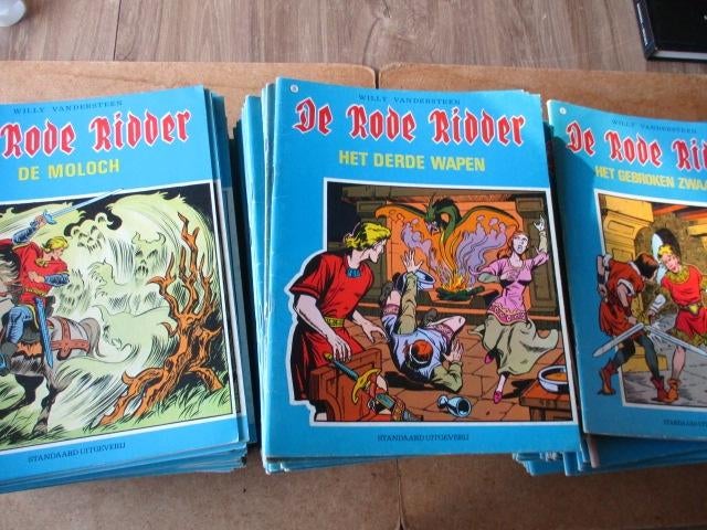 adv8328 de rode ridder, Eén stripboek, Ophalen, Gelezen