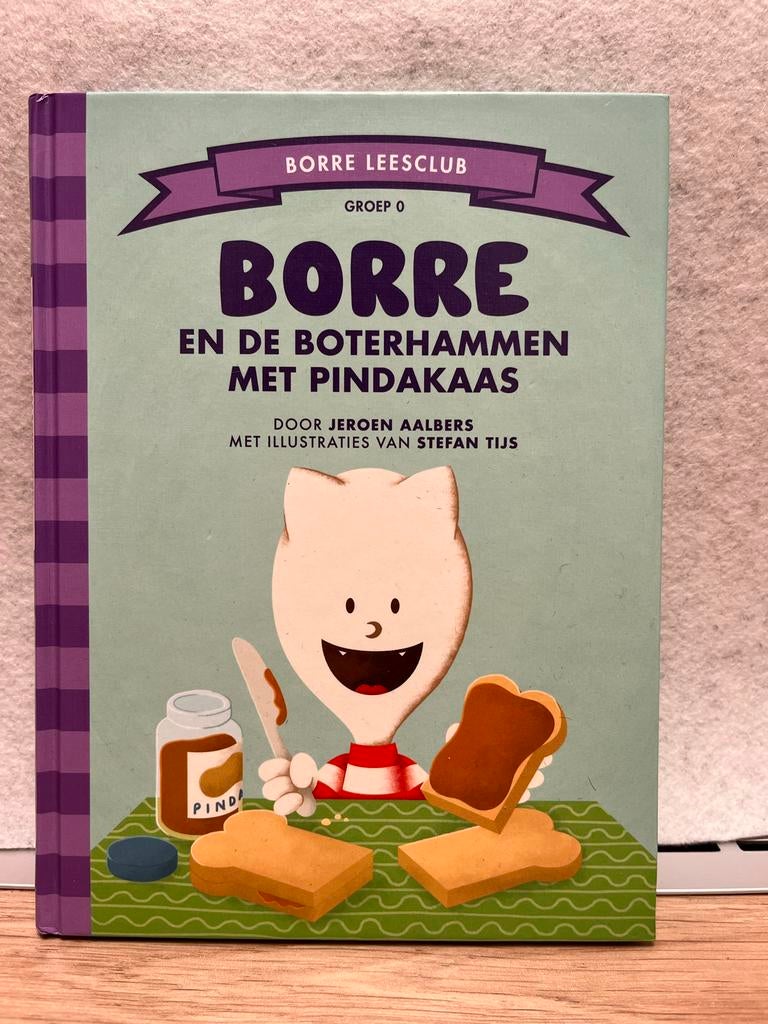 Borre en de boterhammen met pindakaas, Ophalen of Verzenden, Zo goed als nieuw, Fictie algemeen