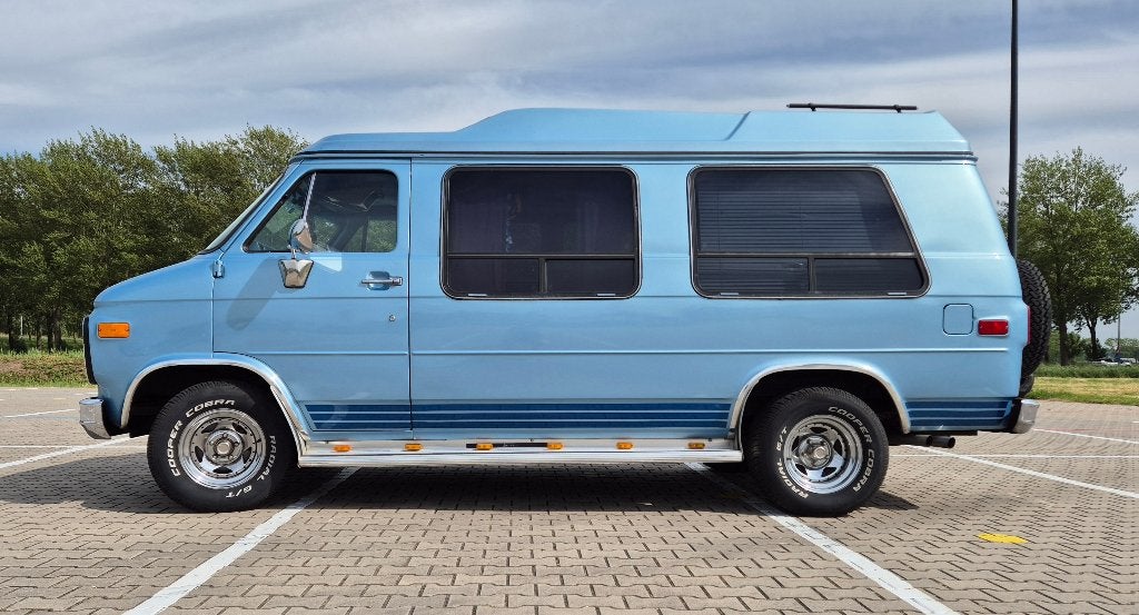 Chevrolet Chevy Van 1988 Blauw Winnebago, Automaat, 8 cilinders, Overige carrosserieën, 2000 kg