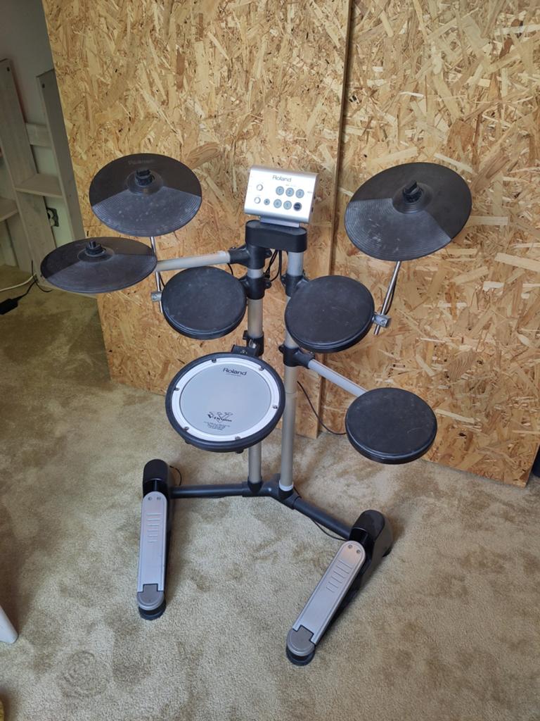 Roland HD-1 V-Drumstel - Ideaal voor beginners!, Ophalen, Gebruikt, Roland, Elektronisch