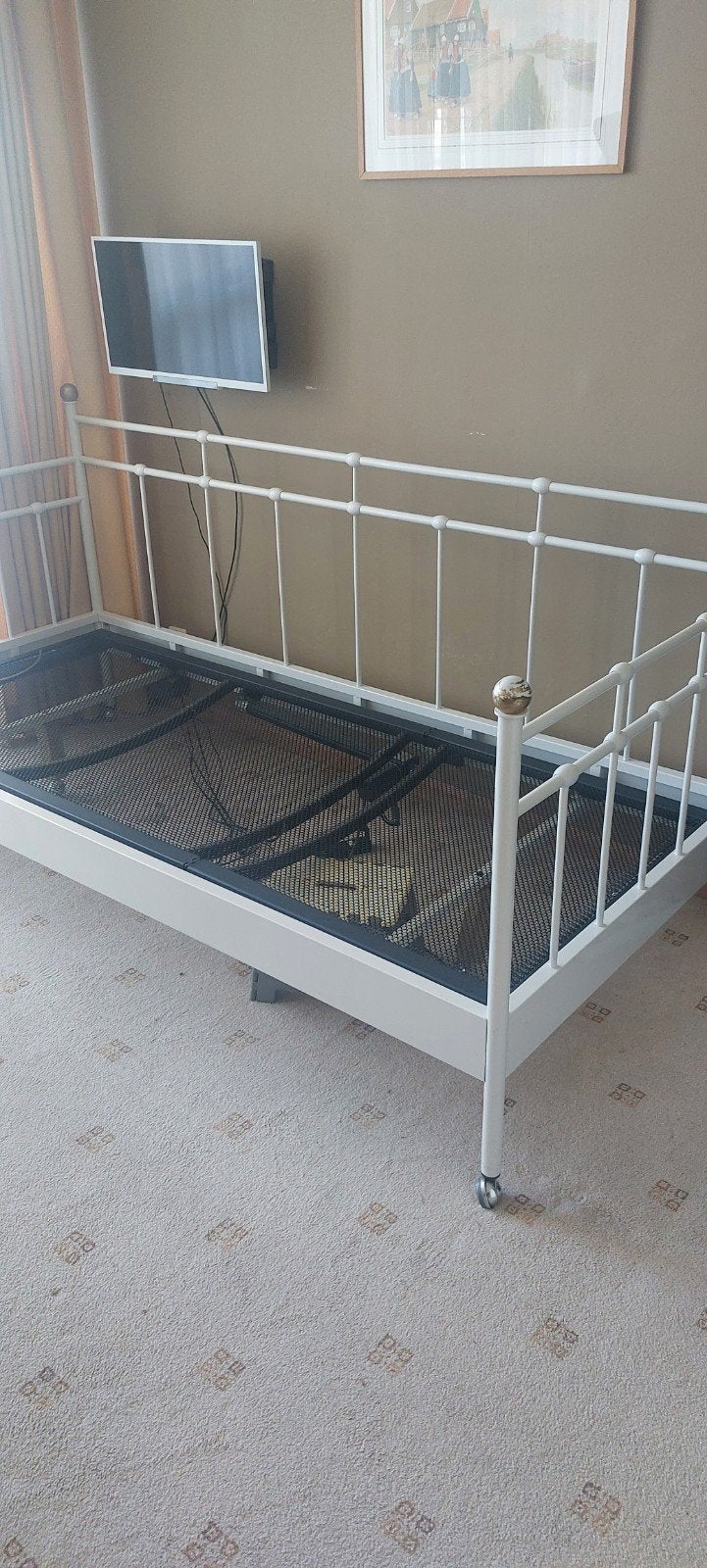 bed, Ophalen, Gebruikt, 90 cm, Eenpersoons