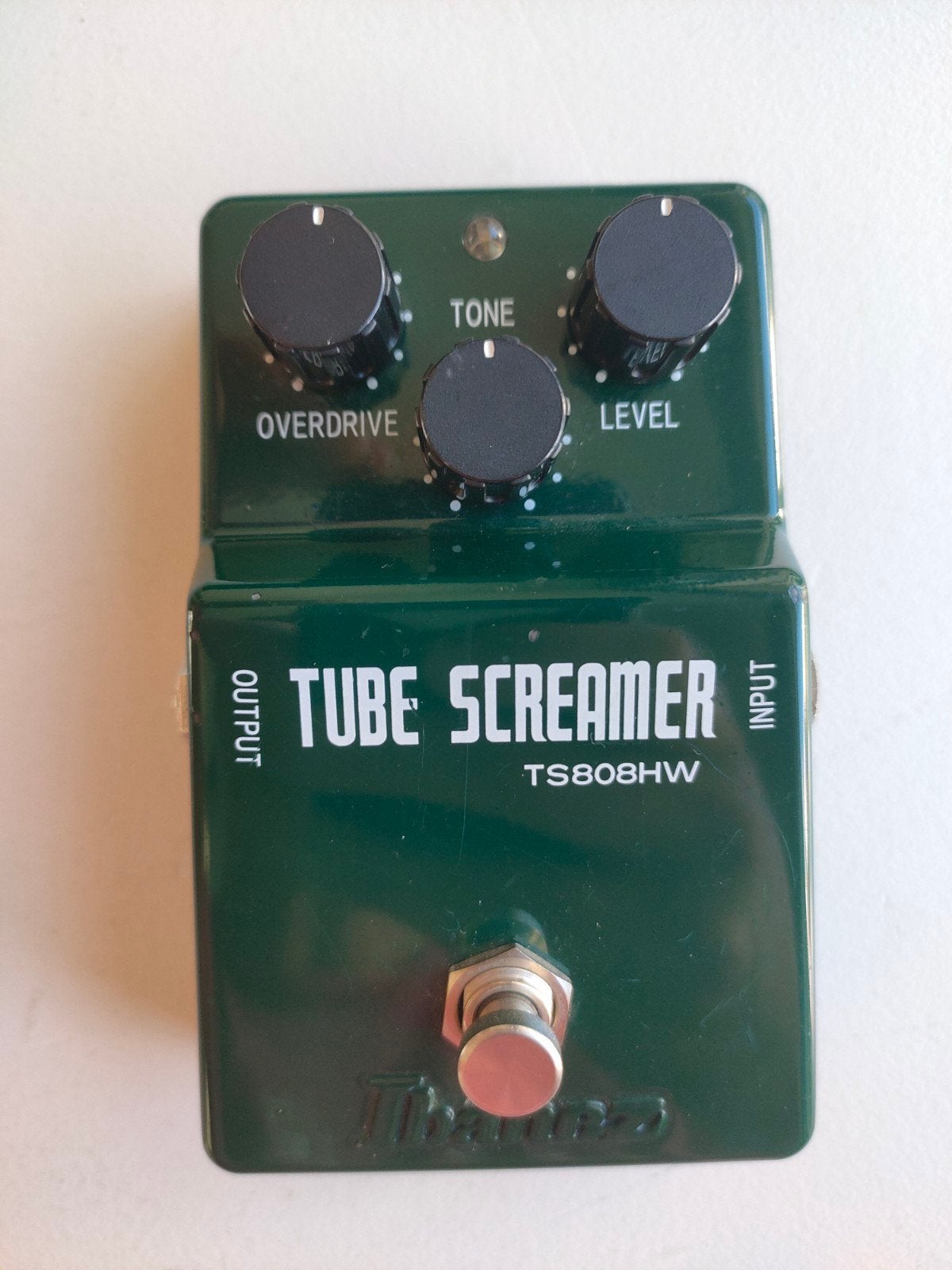 Ibanez Tube Screamer TS808HW Handwired Overdrive Pedaal, Muziek en Instrumenten, Ophalen of Verzenden, Zo goed als nieuw, Distortion, Overdrive of Fuzz