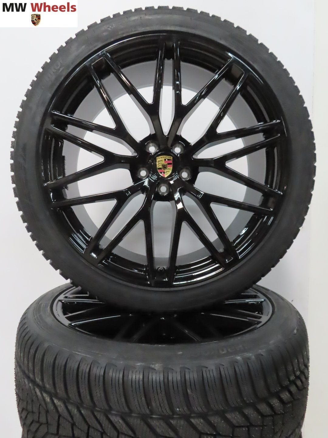 Porsche 21 inch velgen Macan spyder facelift winterbanden, -, 265 mm, -, Banden en Velgen