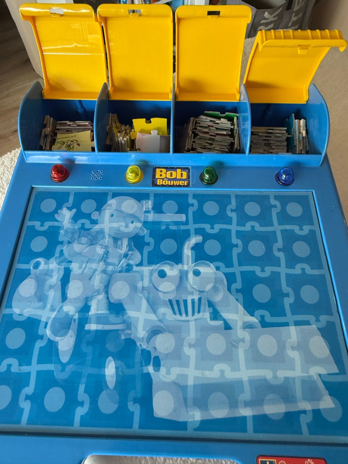 Bob de Bouwer interactief puzzelbord, Kinderen en Baby's, Speelgoed | Kinderpuzzels, Ophalen of Verzenden, Meer dan 50 stukjes