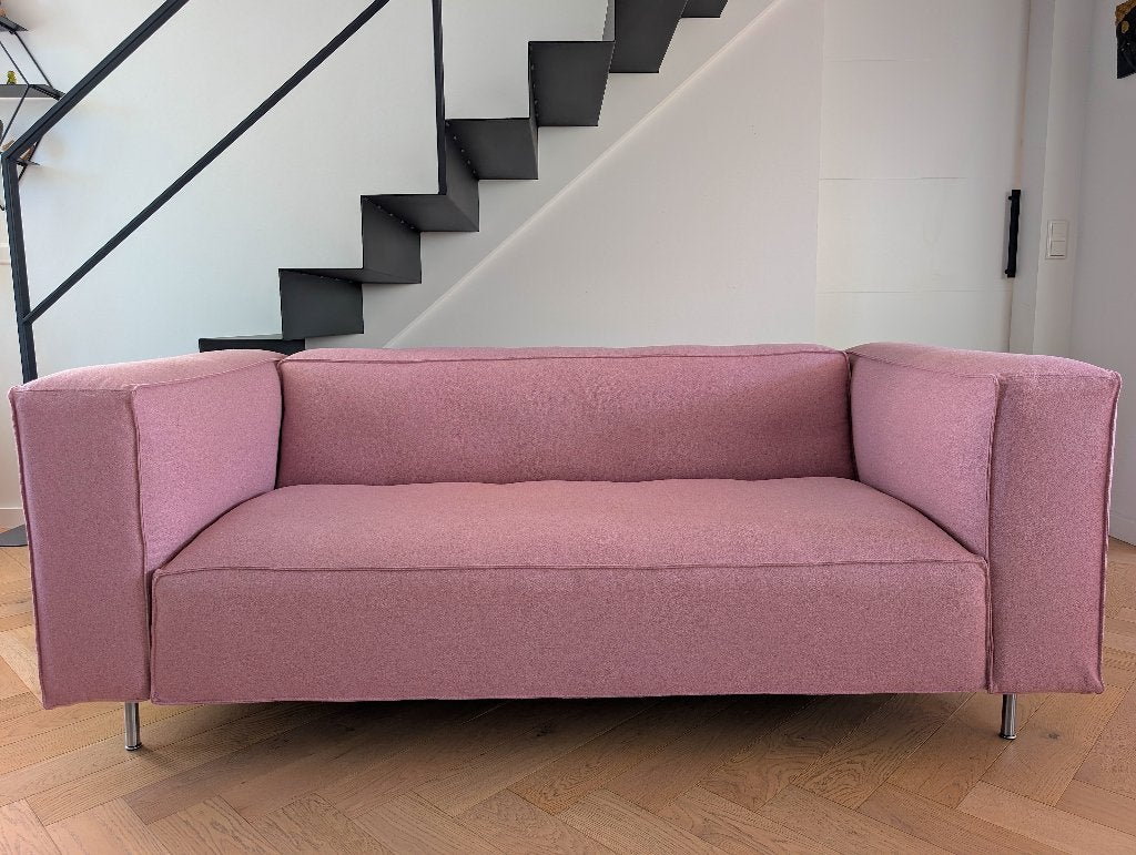 Gelderland 6400 2,5-zits roze, Huis en Inrichting, Ophalen, Diba Design, 75 tot 100 cm, Rechte bank