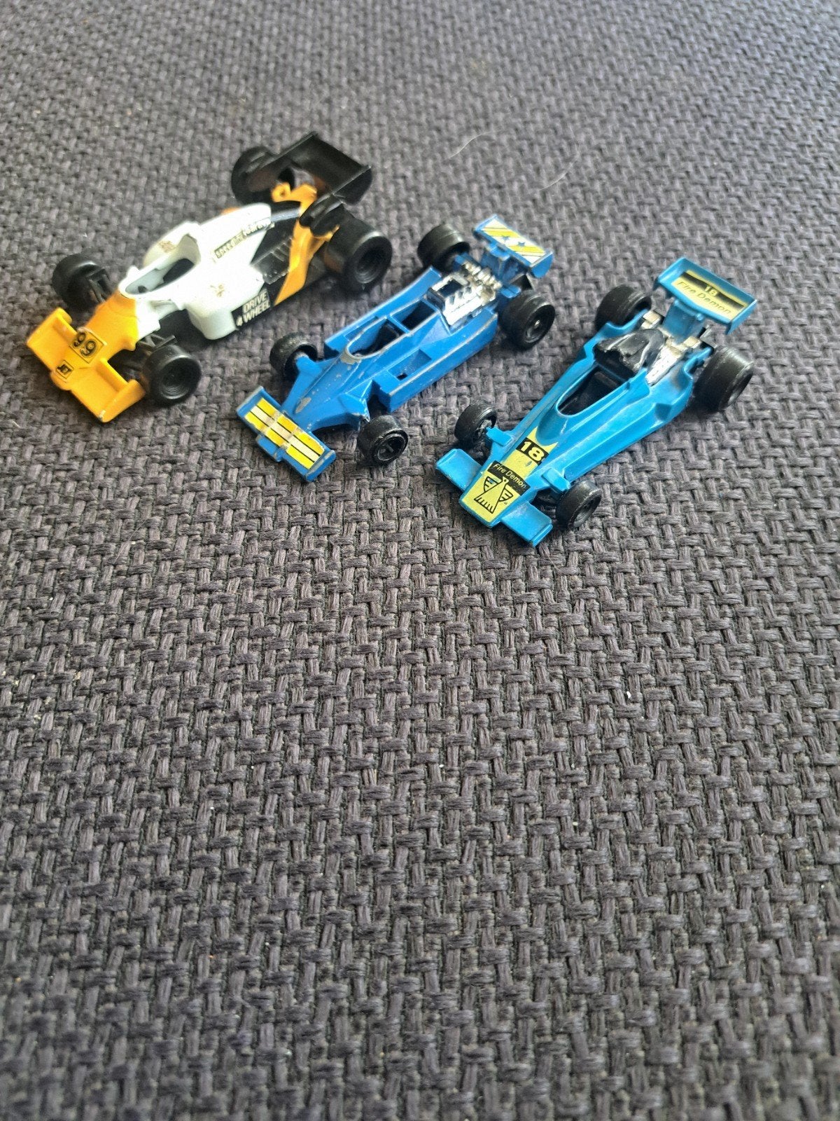 3 x f1 raceauto's, Gebruikt, Auto, N.b, Ophalen of Verzenden