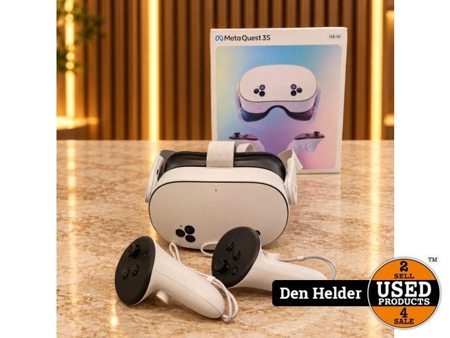 Meta Quest 3S VR Bril 128GB - In Nette Staat, Meta Quest, Zo goed als nieuw, https://store.facebook.com/nl/help/support/quest/