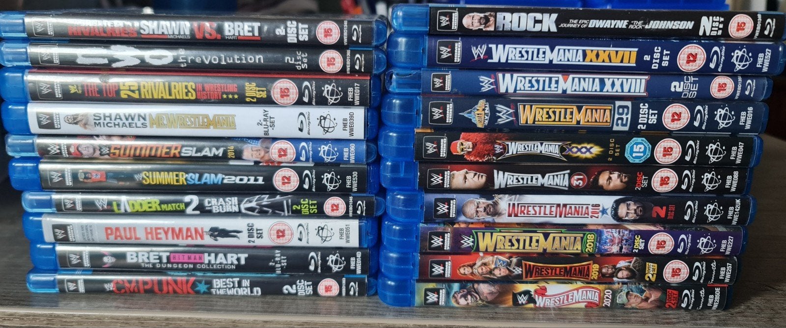 WWE Blu-ray Collectie: WrestleMania, SummerSlam & Meer!, Ophalen, Engels, Overige genres, Boxset