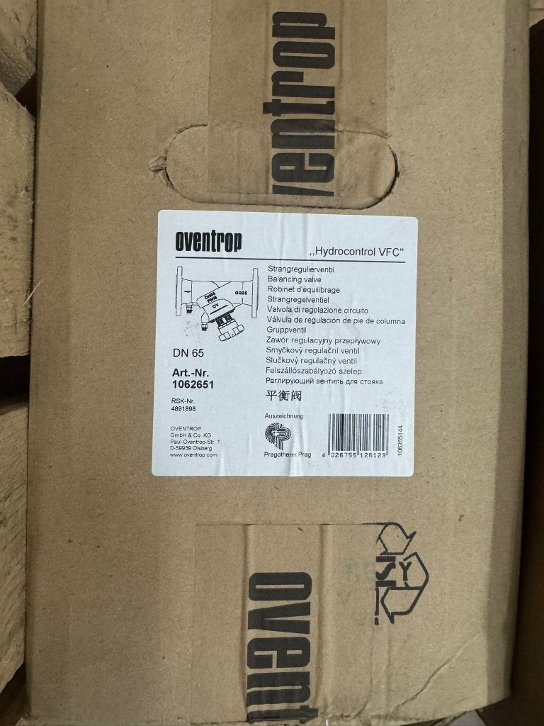 Oventrop Hydrocontrol VFC DN65 – Nieuw – Art.nr. 1062651, Ophalen of Verzenden, Nieuw, Auto's