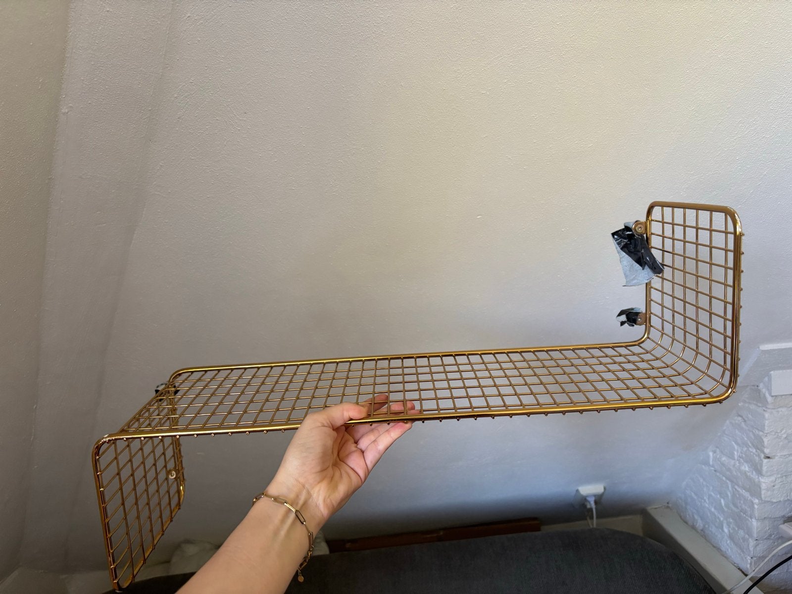 Gratis Gouden IKEA Rekje - Wandplank SVENSHULT, Ophalen, Gebruikt