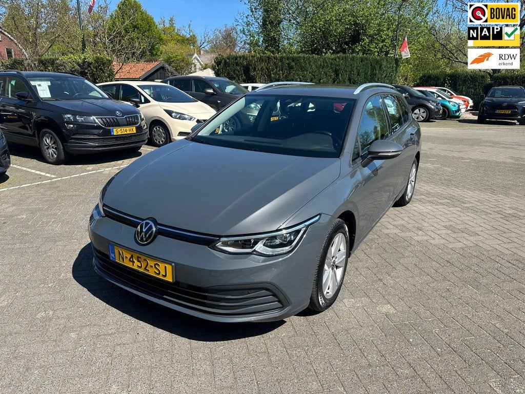 Volkswagen Golf Variant 1.0 eTSI Life Business automaat , na, Auto's, Volkswagen, Gebruikt, 23 km/l, Origineel Nederlands, 3 cilinders