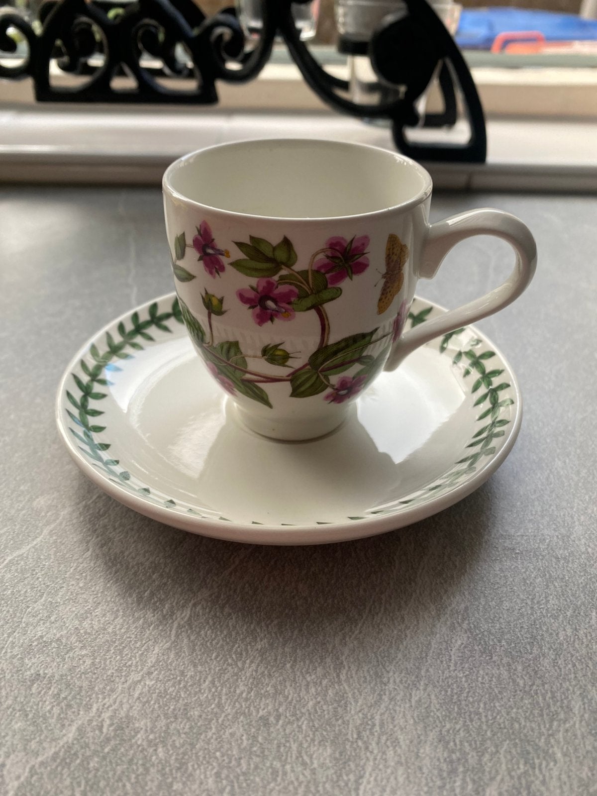 Portmeirion 1 x expresso kopje en schotel, Antiek en Kunst, Ophalen of Verzenden
