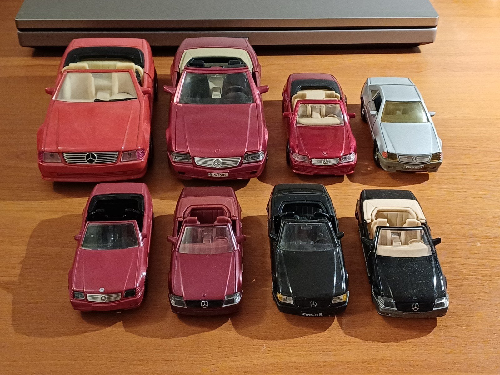 Mercedes R129 SL modelauto's 8 stuks, Ophalen of Verzenden, Zo goed als nieuw, Auto, Overige merken