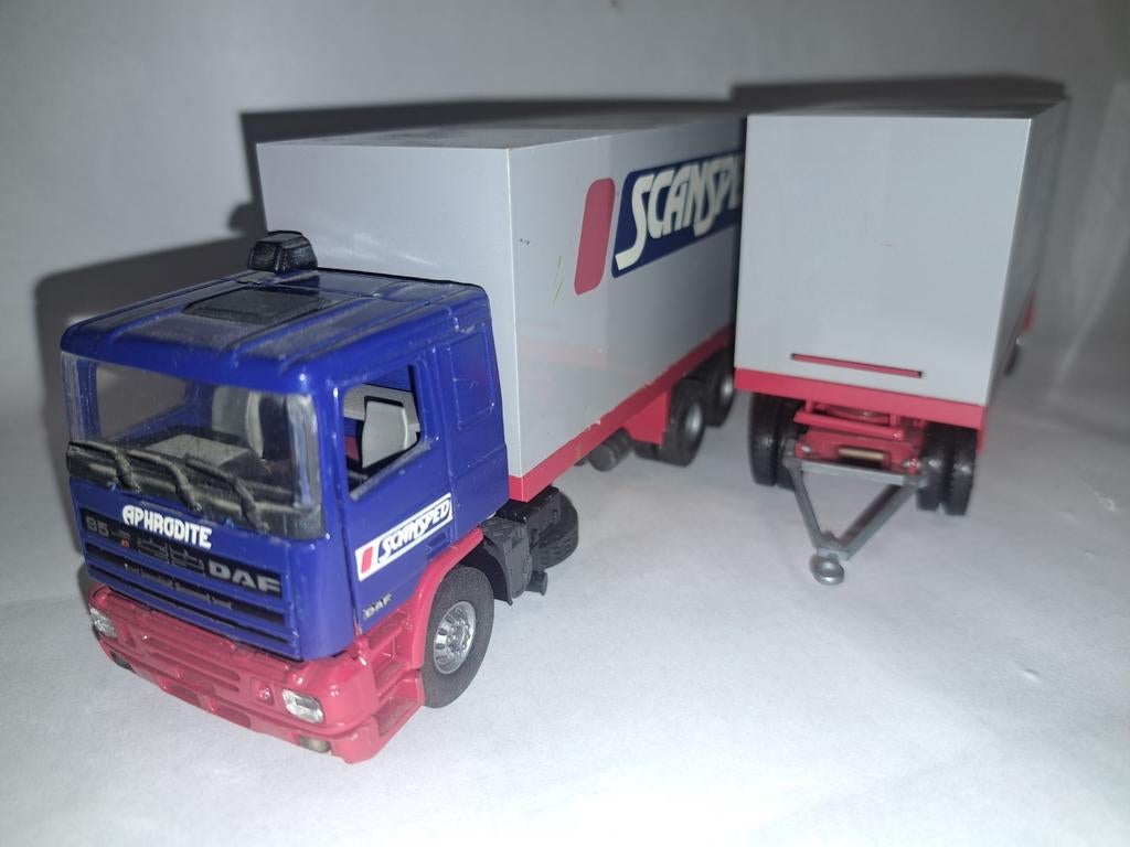 DAF 95 Scansped modeltruck - Nieuwstaat tekno model, Ophalen of Verzenden, Nieuw, Overige merken