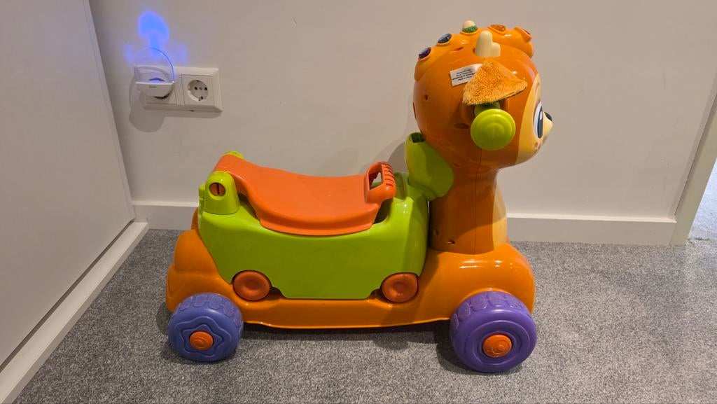 Vtech loopwagen Hoefje Hert, Ophalen, Gebruikt, 6 maanden tot 2 jaar