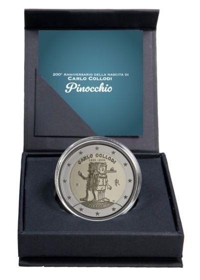 2 euro Italië 2026 Pinocchio/ Carlo Collodi Proof, Verzenden, Italië, 2 euro