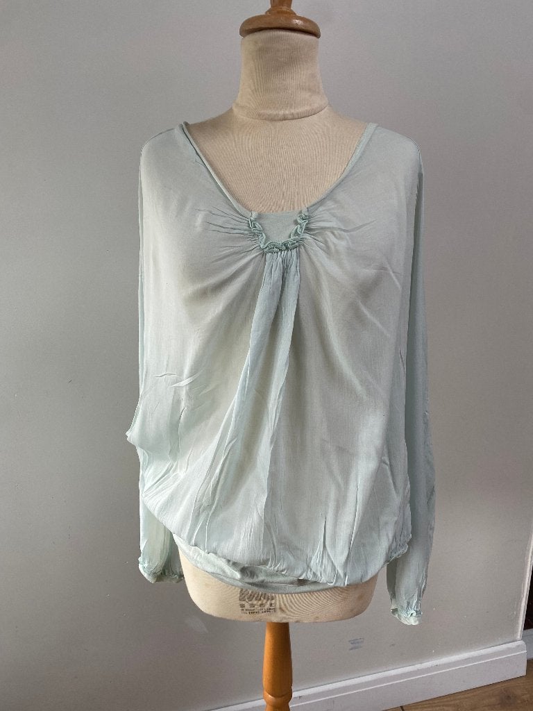 Top van Braez lichtgroen XXL, Kleding | Dames, Tops, Zo goed als nieuw, Maat 46/48 (XL) of groter, Groen, Zonder mouw, Ophalen of Verzenden