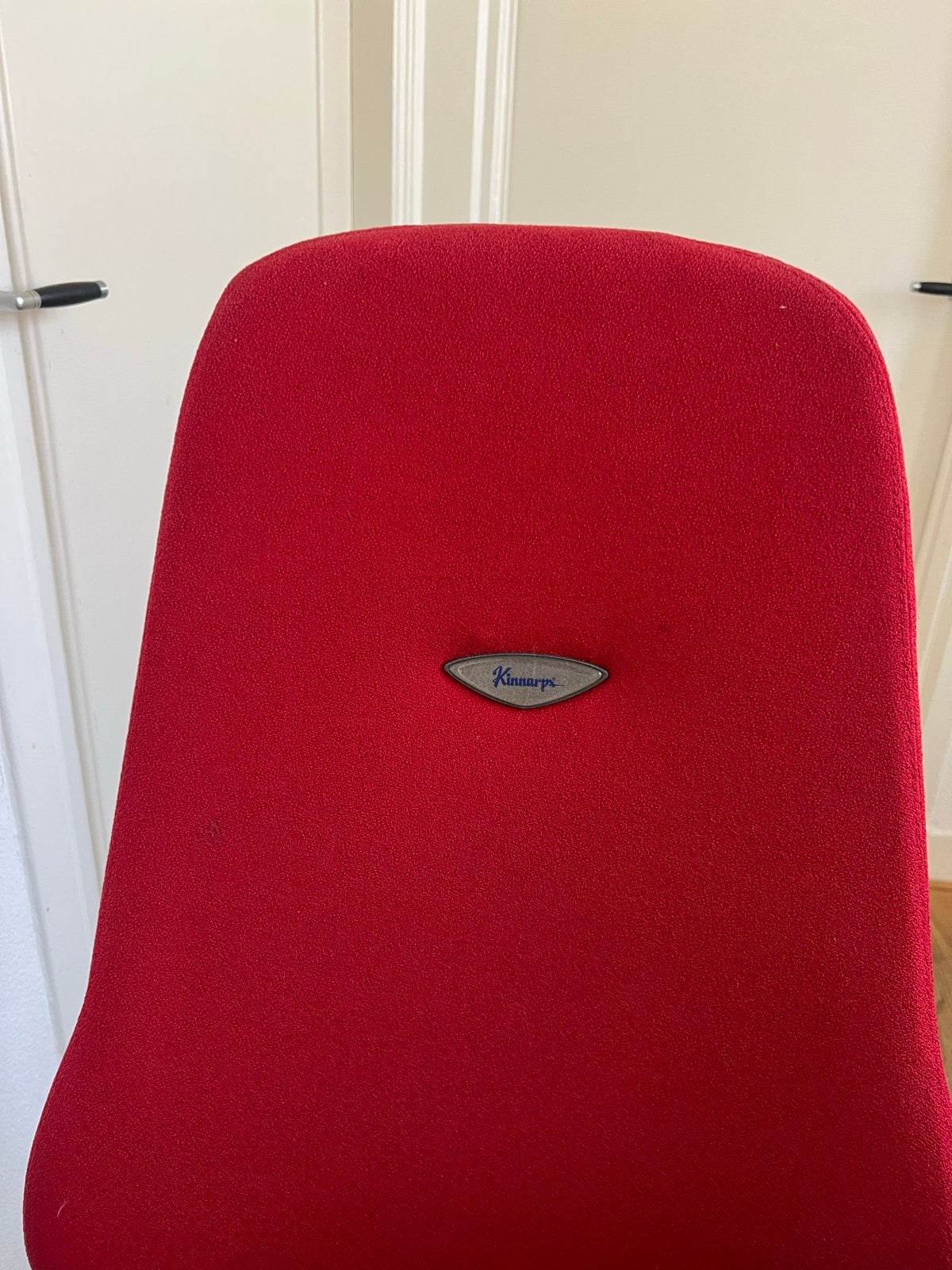 Kinnarps Bureaustoel Rood - Ergonomisch en Comfortabel, Ophalen, Gebruikt, Bureaustoel, Rood