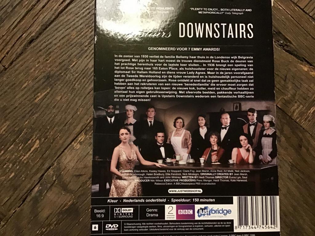 Upstairs Downstairs DVD - Genomineerd voor 7 Emmy Awards, Cd's en Dvd's, Vanaf 12 jaar, Ophalen of Verzenden, Zo goed als nieuw