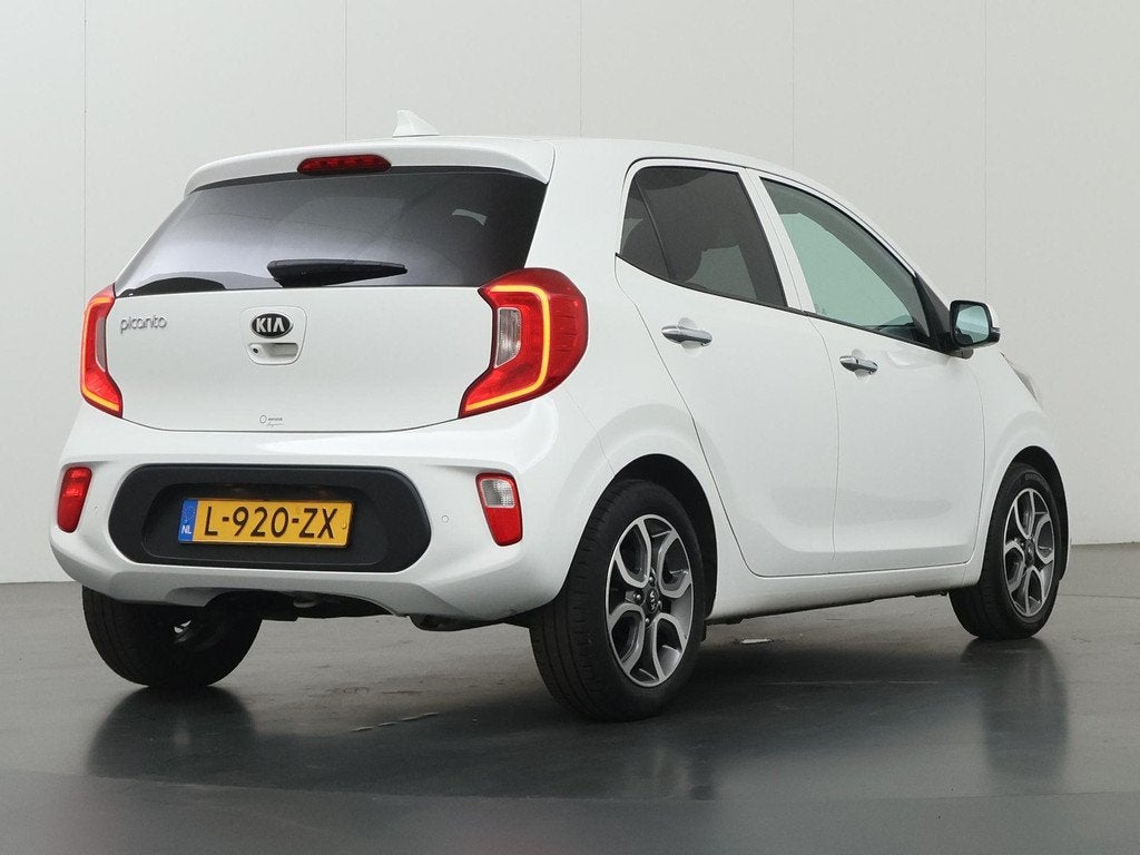 Kia Picanto 1.0 DPi DynamicPlusLine | Keyless | Navigatie |, Auto's, Kia, Voorwielaandrijving, Stof, Gebruikt, 4 stoelen