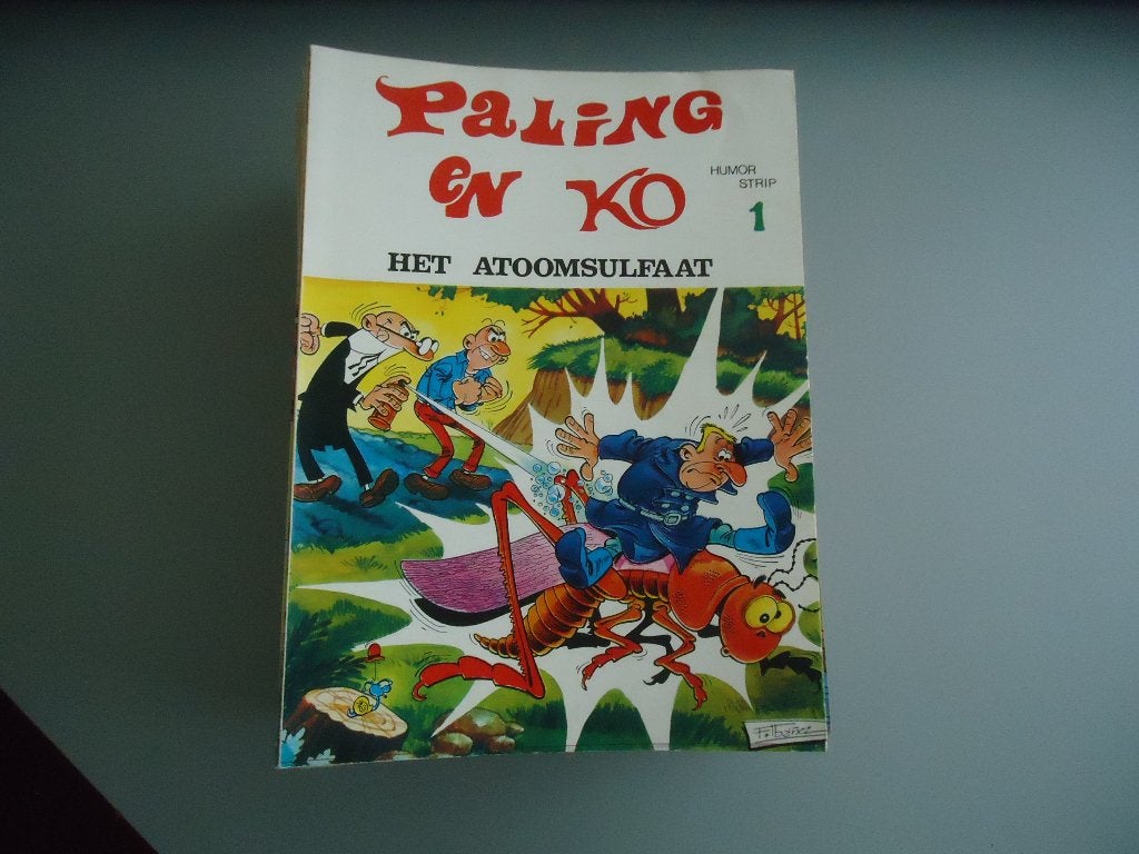 paling en co, Meerdere stripboeken, Verzenden, Gelezen