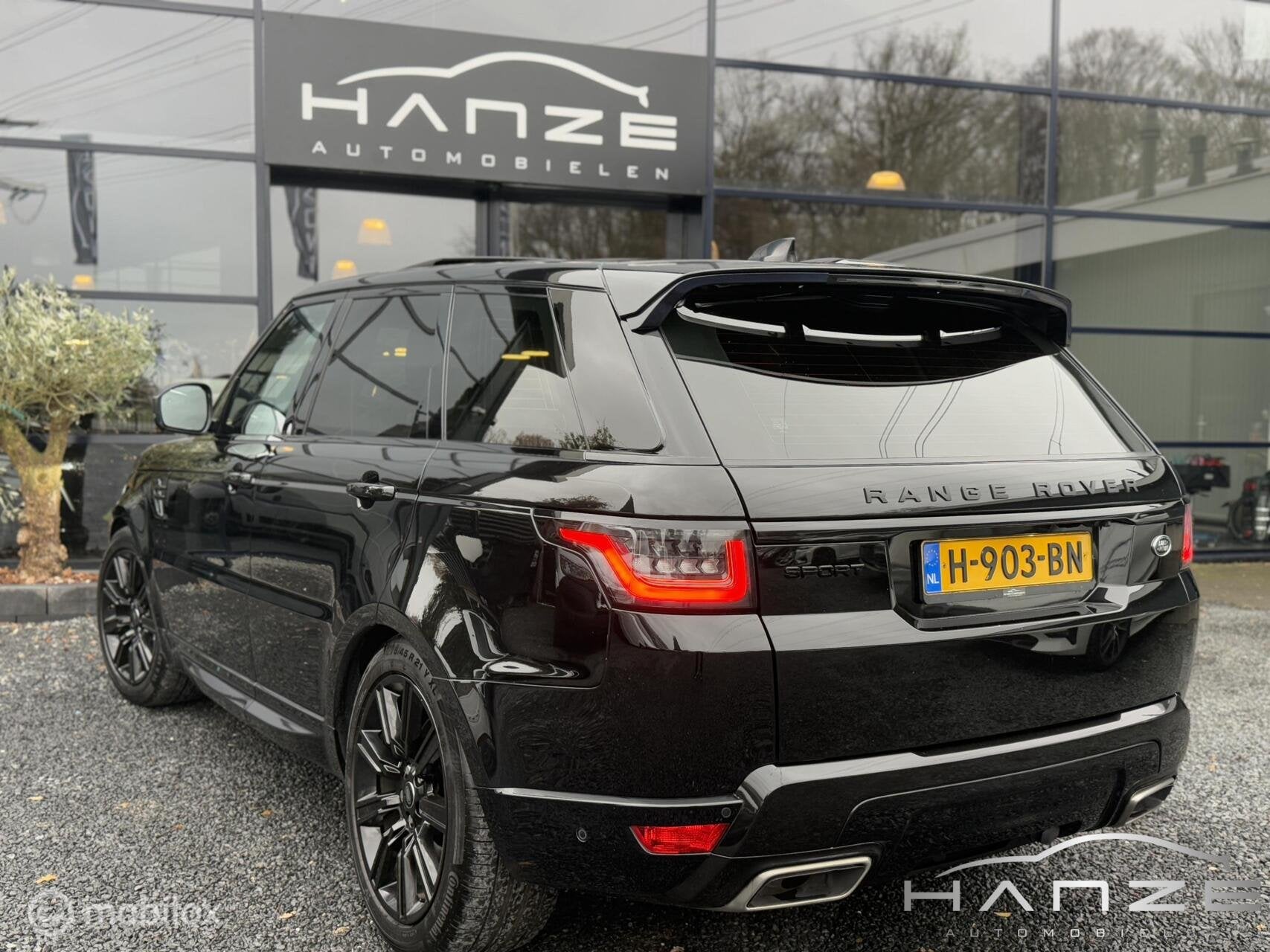 Land Rover Range Rover Sport 2.0 P400e HSE|NAP|360*|HUD|Pano, Auto's, Automaat, 4 cilinders, 2500 kg, Zwart