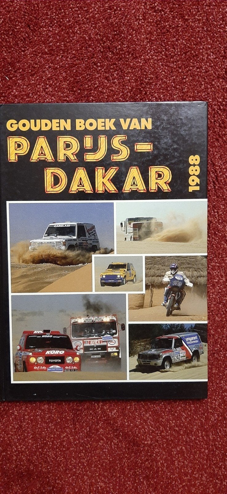 Gouden Boek van Parijs-Dakar 1988 - Rally Geschiedenis, Ophalen of Verzenden, Gelezen, Algemeen, Onbekend