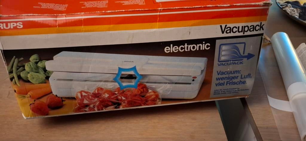 Krups Vacupack electronic, Ophalen