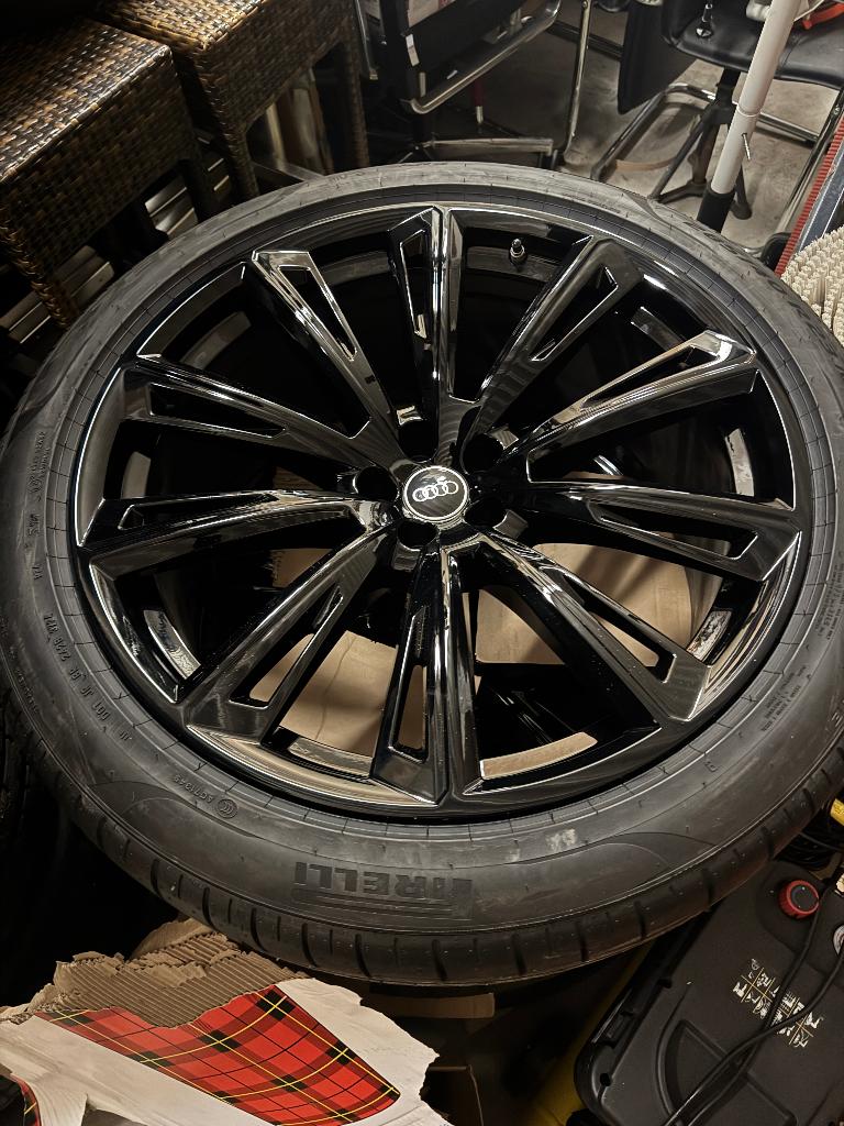Audi SportVelgen Q8 SQ8 RSQ8  Orginele 23 Inch Velgen e-Tron, Auto-onderdelen, Banden en Velgen, Ophalen, 285 mm, Banden en Velgen