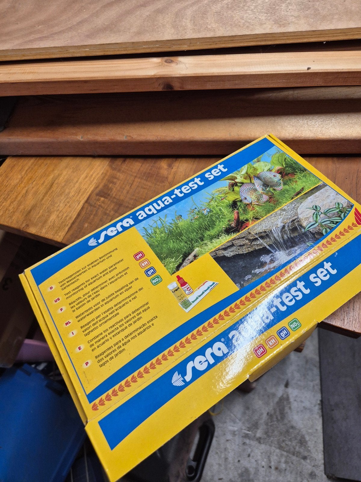 Sera Aqua test set, Ophalen of Verzenden, Zo goed als nieuw, Overige typen, Sera