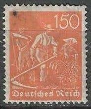 Duitsland 1921-1922 - Yvert 149 - Deutsches Reich (ST), Postzegels en Munten, Verzenden, Duitse Keizerrijk, Gestempeld