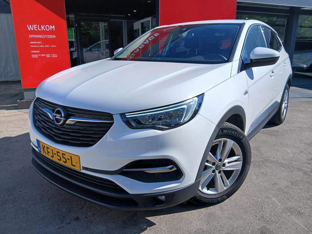 Opel Grandland X 1.2 Turbo Edition, 12 maanden, Stof, 1199 cc, Wit