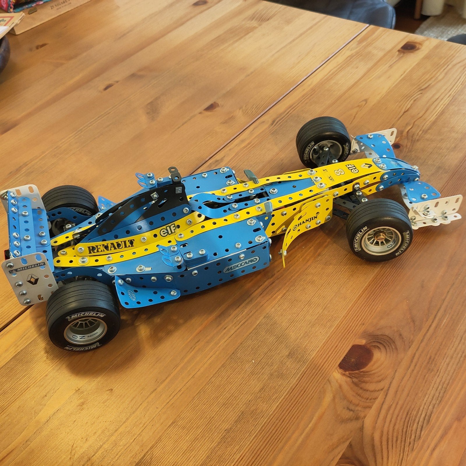 Meccano Renault F1 Team raceauto, Gebruikt, Auto, Groter dan 1:32, Ophalen