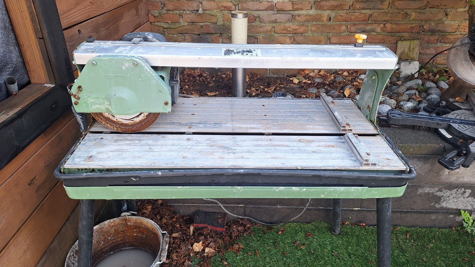 Tegelzaag / Steenzaag - Gebruikt, Ophalen, Gebruikt, 1200 watt of meer, Overige typen