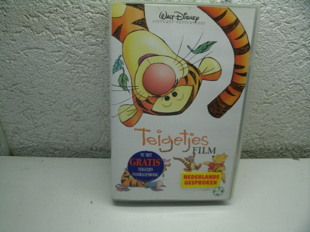 vhs 93a teigertjes film, Cd's en Dvd's, VHS | Kinderen en Jeugd, Vanaf 16 jaar, Ophalen of Verzenden, Zo goed als nieuw