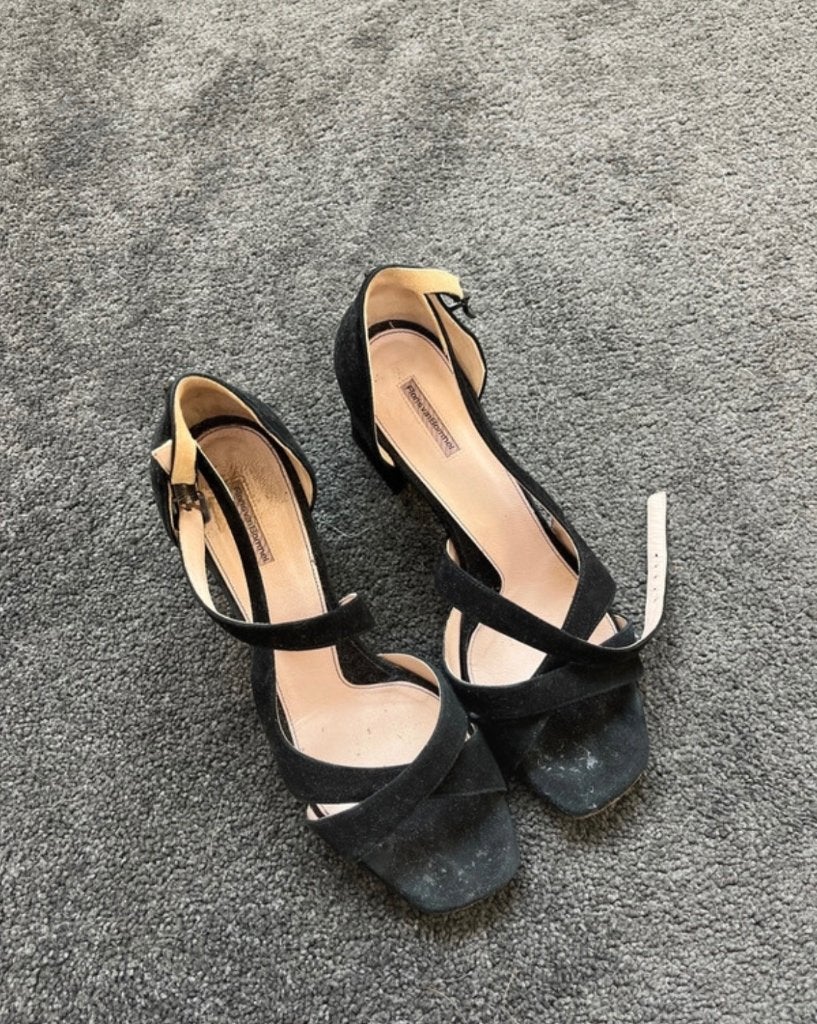 Black heels, Kleding | Dames, Schoenen met lage hakken, Verzenden, Zwart, Floris van Bommel