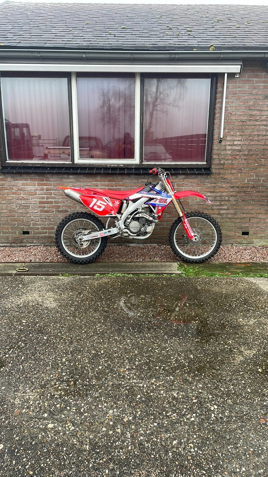 Honda crf450 2007, 51 tot 55 cm, Ophalen of Verzenden, Zo goed als nieuw, Aluminium