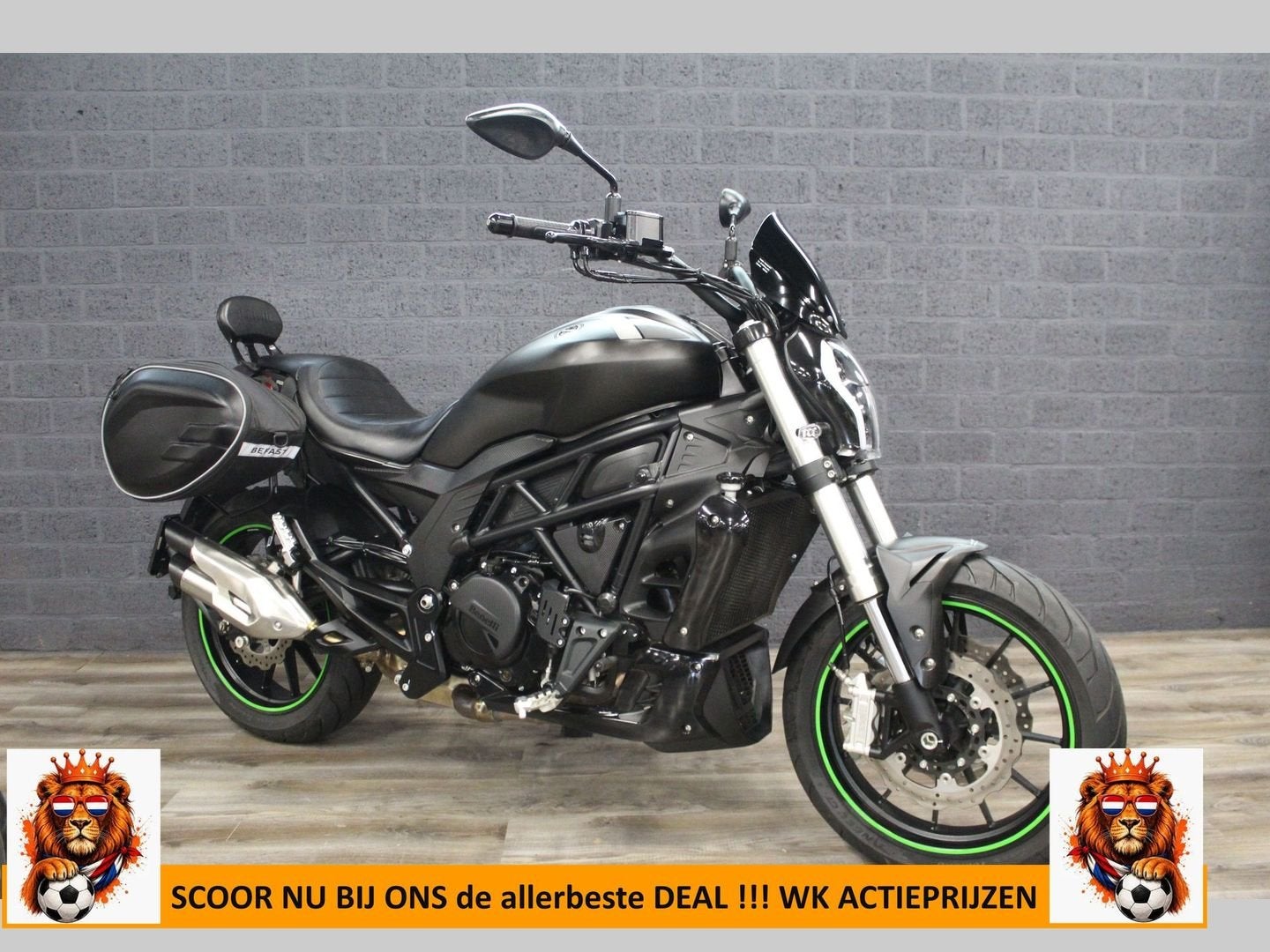 BENELLI 502 C (bj 2022) 35KW A2 geschikt, 4 cilinders, Bedrijf, Onbekend, BENELLI