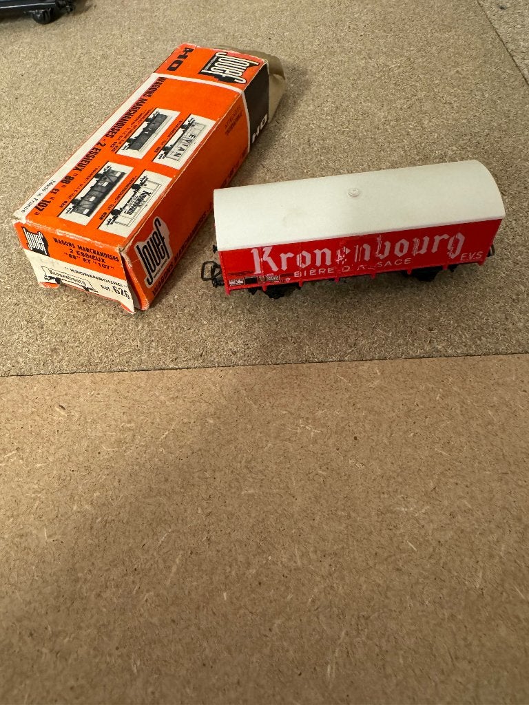 Jouef 626 goederenwagen, Gebruikt, Gelijkstroom, Jouef, Wagon