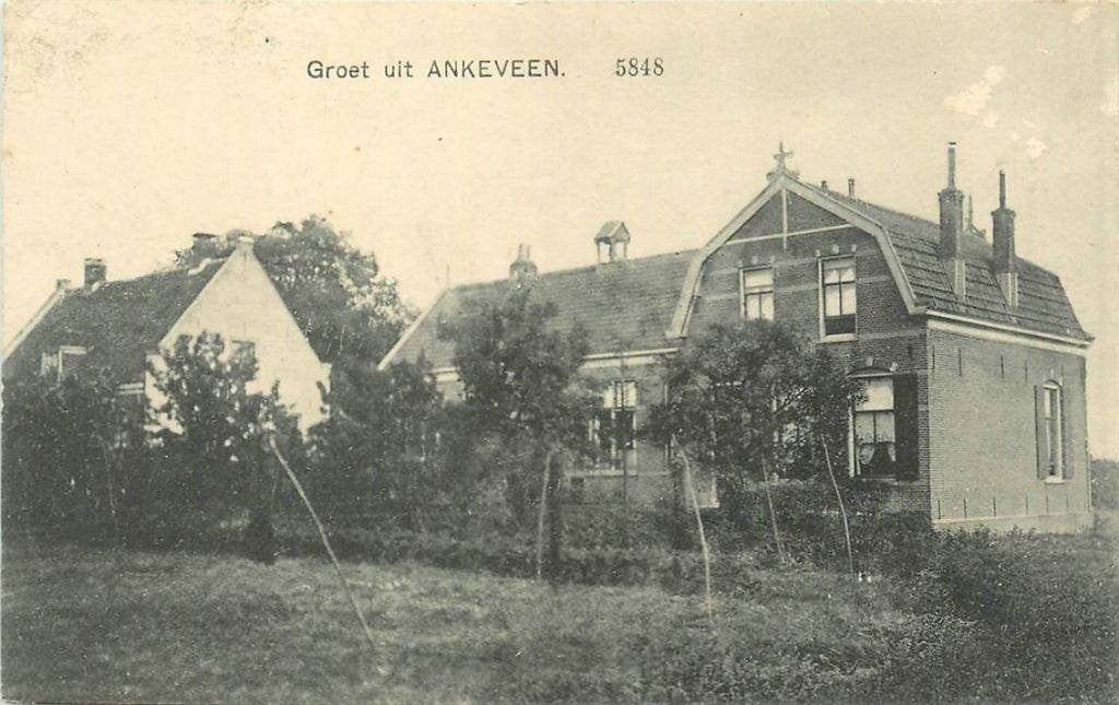 388-188-027 Ankeveen Groet uit, Verzenden, Voor 1920, Noord-Holland