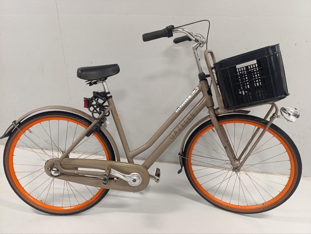 Gazelle heavy duty 3 speed, Fietsen en Brommers, Fietsen | Dames | Damesfietsen, Ophalen, 53 tot 56 cm, Versnellingen, Zo goed als nieuw
