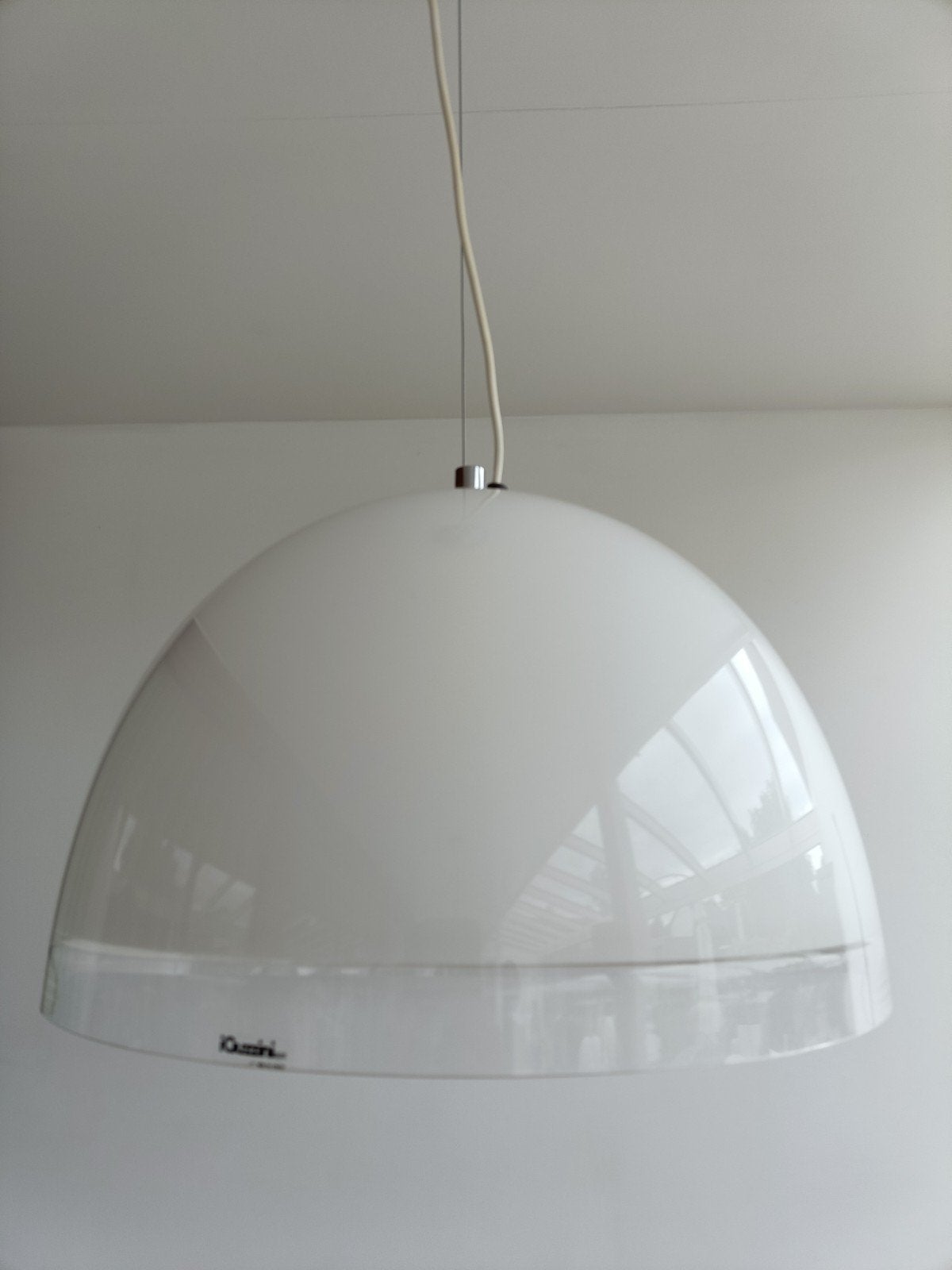 Iguzzini hanglamp art. 3077, Kunststof, Zo goed als nieuw, Italiaans design, E27 (groot)