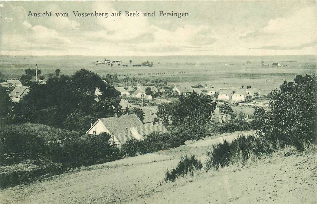 388-304-015 Persingen Ansicht vom Vossenberg, Verzenden, Voor 1920, Gelderland