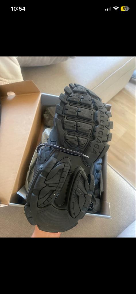 Balenciaga Track Sneakers Zwart Maat 41, Kleding | Heren, Schoenen, Ophalen of Verzenden, Zo goed als nieuw, Zwart, Sneakers of Gympen