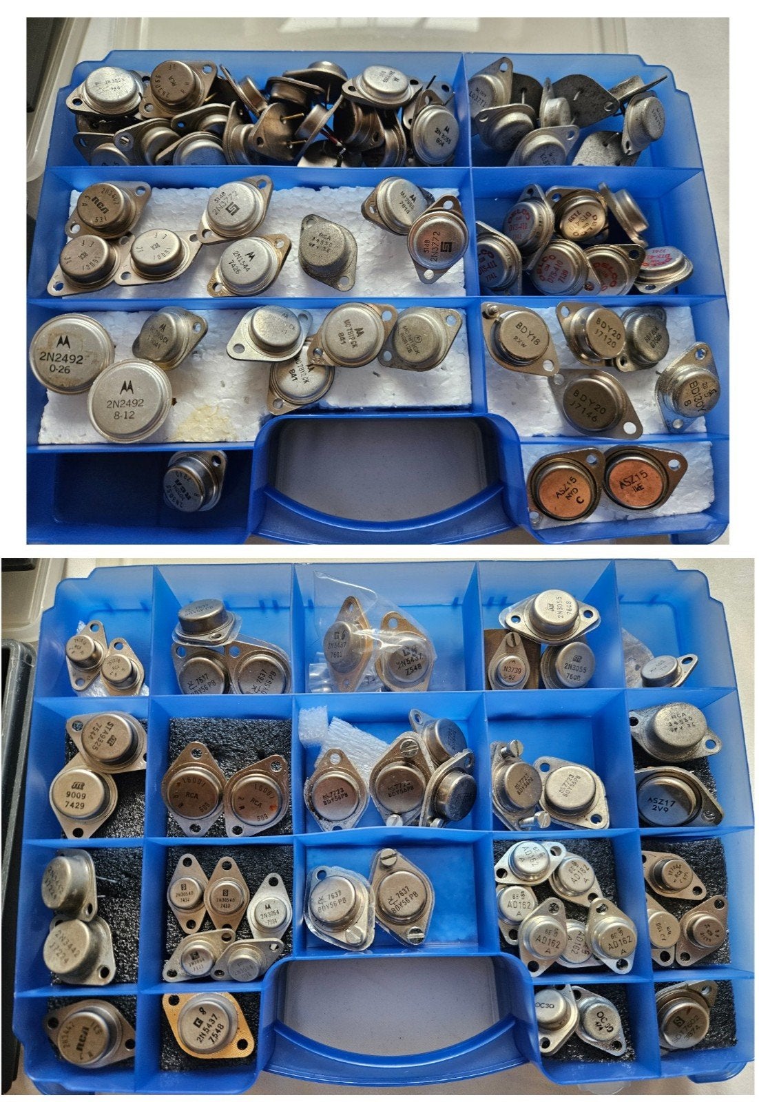 Vintage TO-3 vermogenstransistors & spanningsregelaars, Ophalen of Verzenden